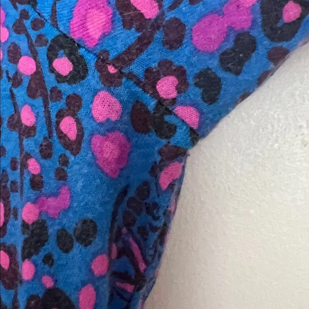 Lilly Pulitzer Alaina 3/4 Sleeve Dress Blue Flare in Growl and Prowl - Picture 7 of 13
